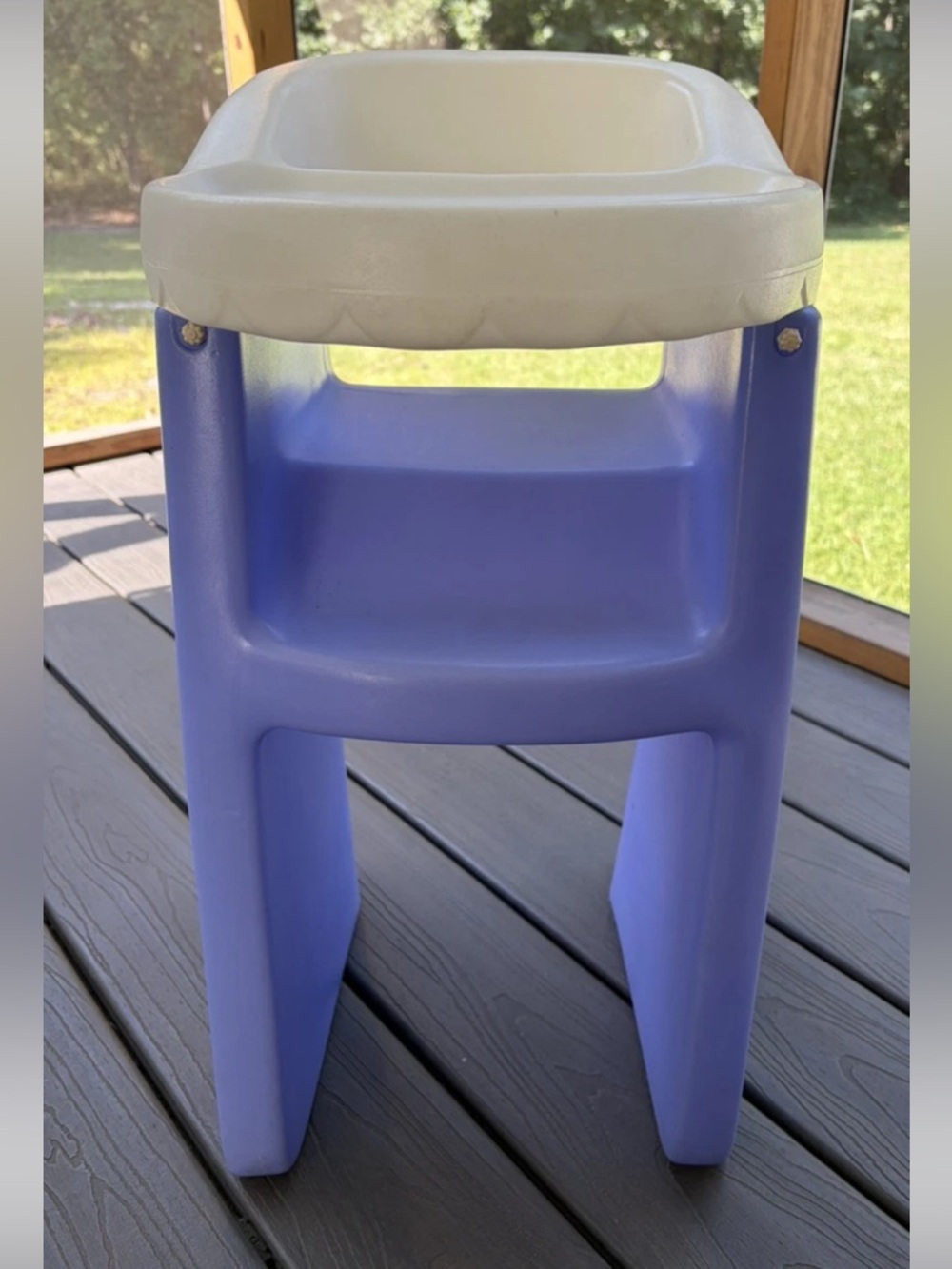 VINTAGE Little Tikes Baby Doll 24" High Chair - Picture 5 of 15